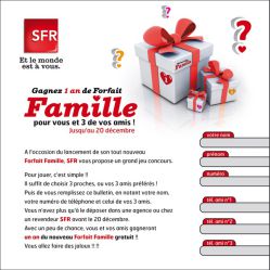 SFR - Forfait Famille - Flyer Jeu - Verso